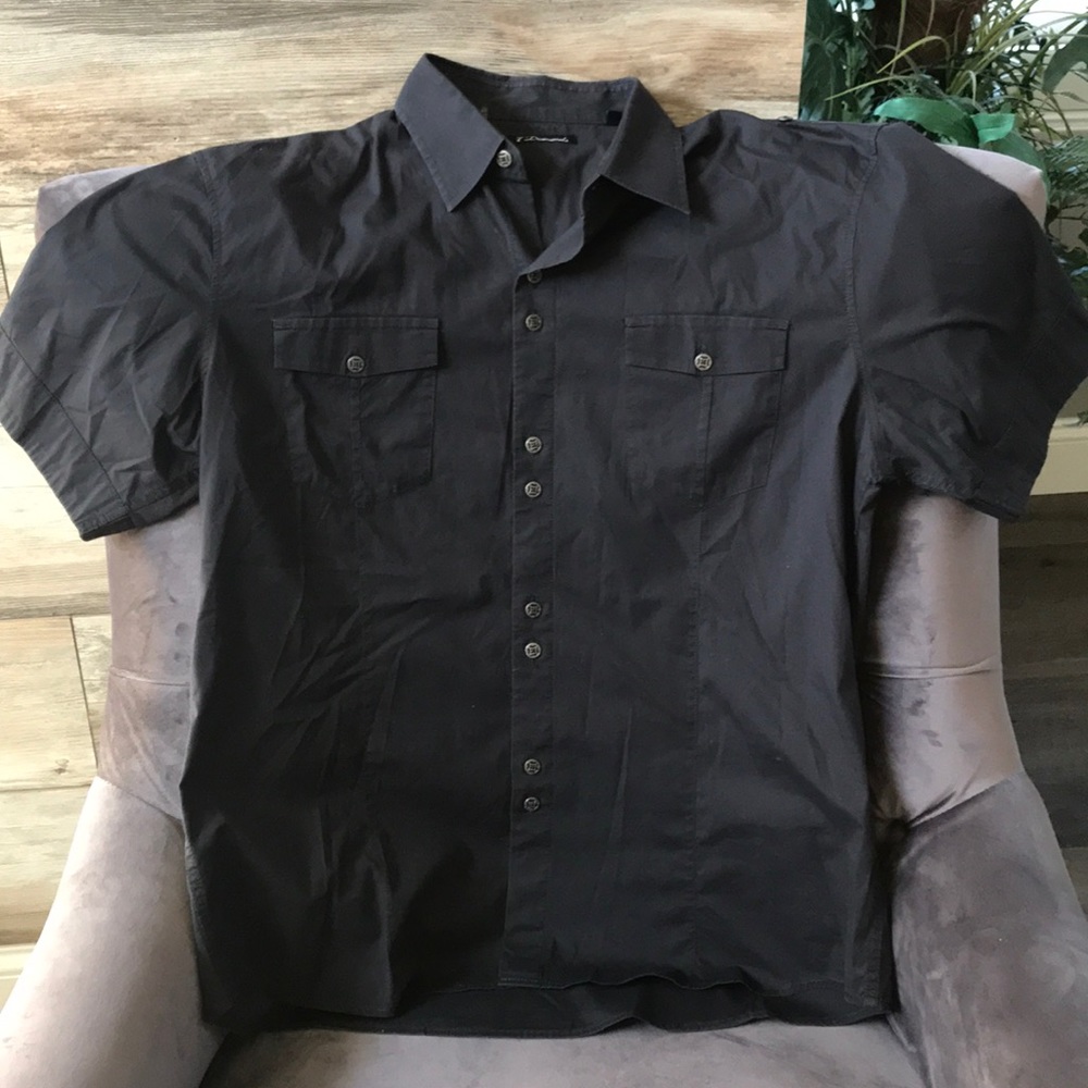 Black Diamond Button Down
